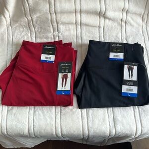2-pair bundle Eddie Bauer Trail Tight Leggings/L